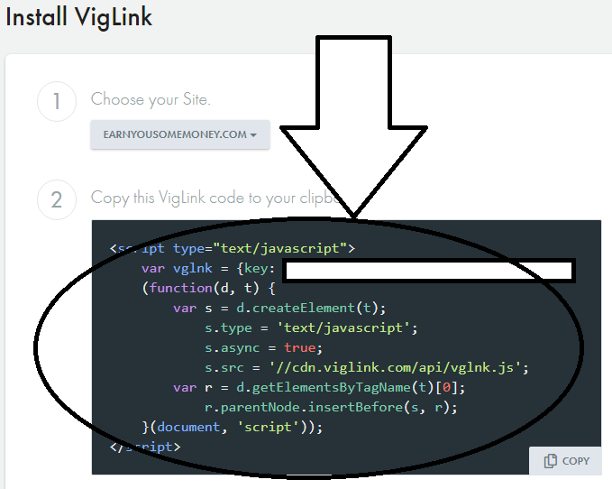How To Install VigLink On WordPress Without Using A Plug-in?