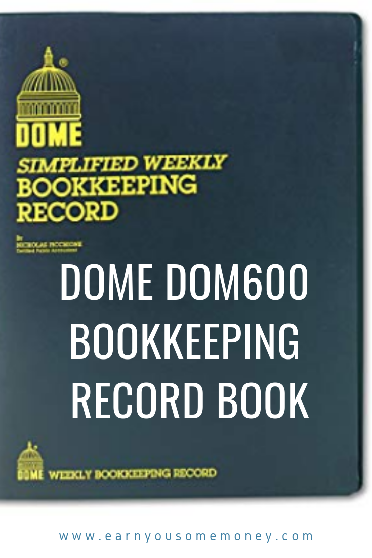 Dome DOM600 Bookkeeping Record Book Weekly Review