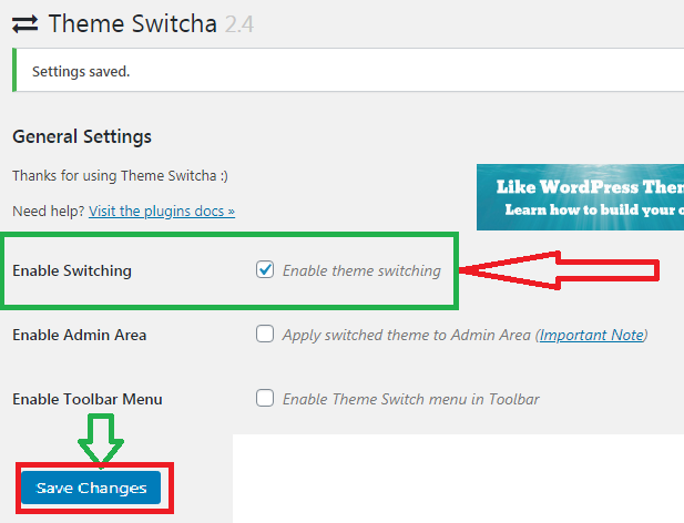 how to change the theme in wordpress